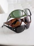 Superstar Sunglasses in Black with Clear Crystals - More Details