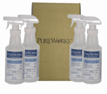 PureWorks' One-Step Disinfectant 32oz Case of Four - More Details