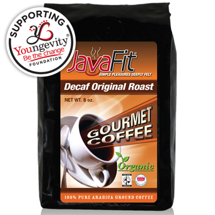 JavaFit Organic Royal Water Decaf Coffee - Ground (8oz)