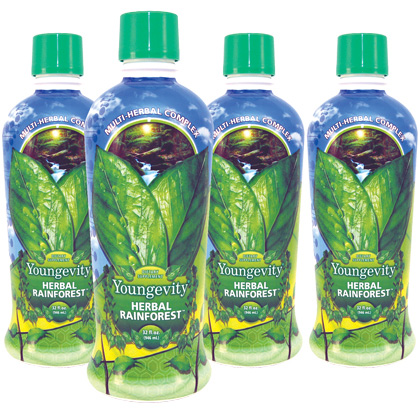 Majestic Earth Herbal Rainforest - CASE (4 Bottles)