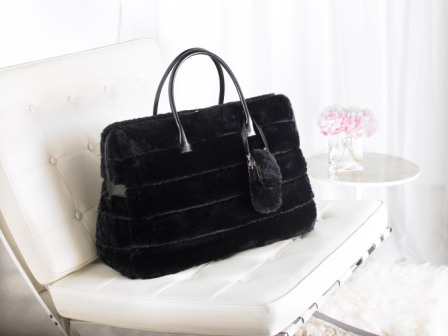 Faux Fur Carryall