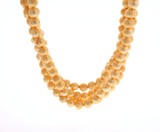 80 inch Fresh Water Pearl Necklace - Gold - More Details