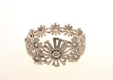 Estate Collection - Snowflake Cuff - Sterling Silver - More Details