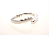 Silver Hinge Cuff bracelet - More Details
