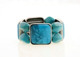 Chunky Turquoise Bracelet - More Details