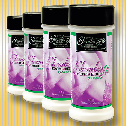 Slender Fx  Food Fiber 49 gm , SPECIAL 4-pack