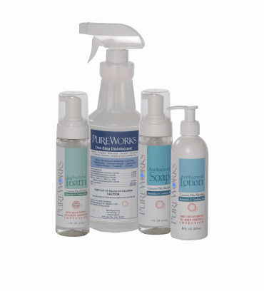Case of Four PureWorks Antibacterial Assortment Pack