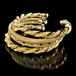 GOLDEN BANGLE BRACELET TRIO - More Details