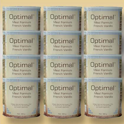Escape Optimal Vanilla 12 Can Case (180 Shakes)