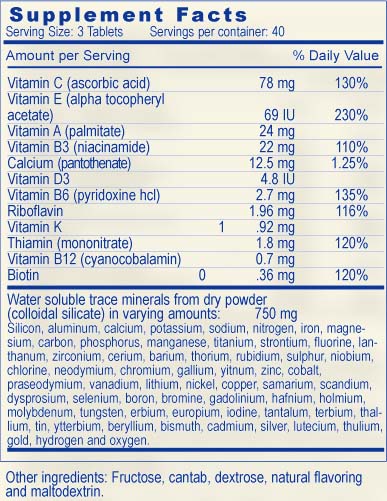 Vita Kid Vita Kid� is a blend of vitamins, enhanced with 62 minerals. It is for general health support designed with children in mind. 
